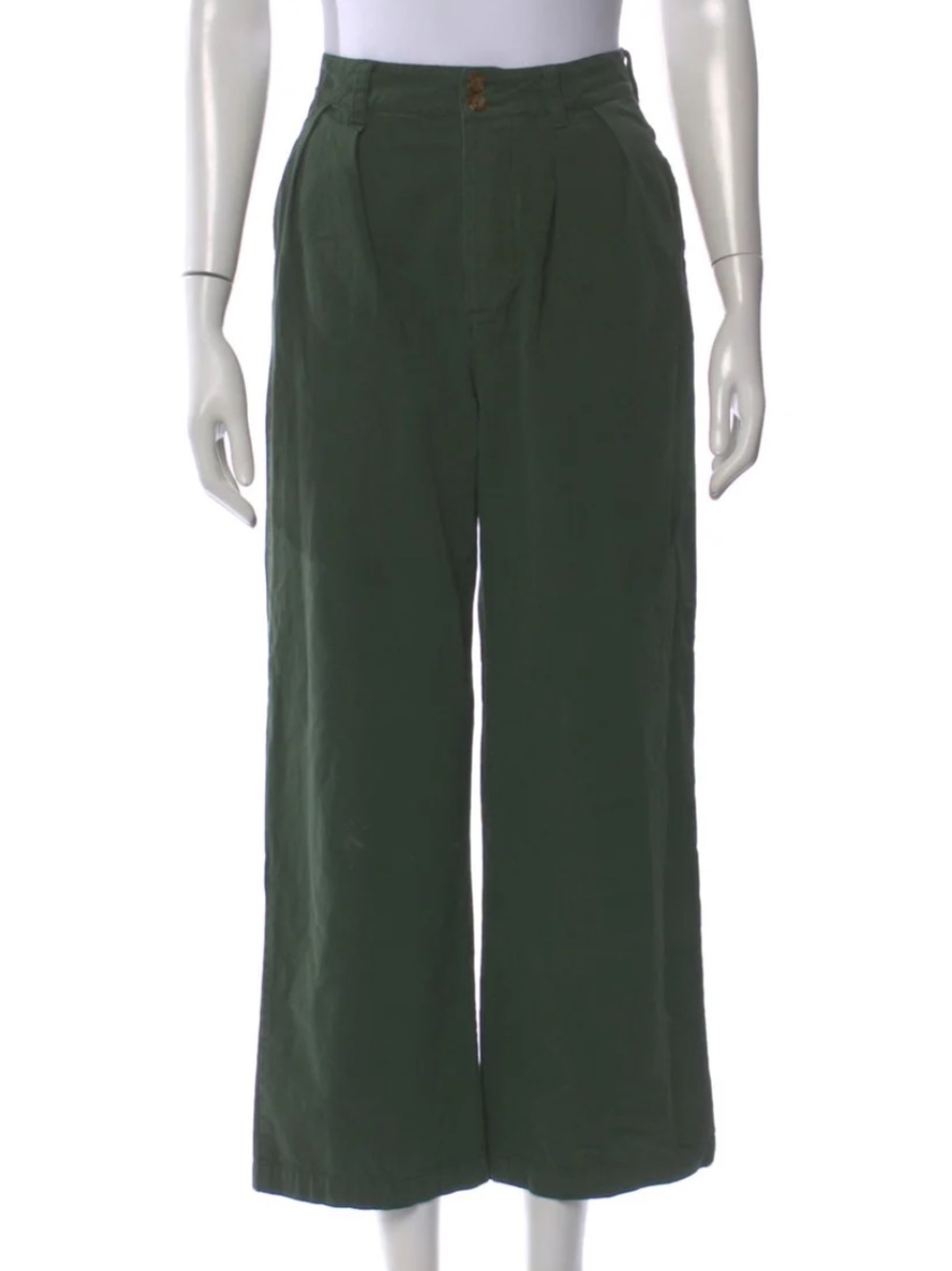 THE GREAT. town pant in dark forest